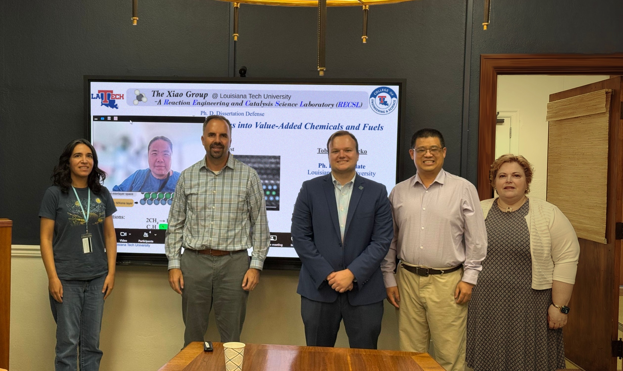 Dr. Tobias Misicko successfully defends his Ph.D. dissertation